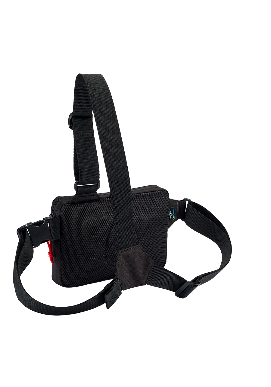 Bandit Bag - Black / Red View 2