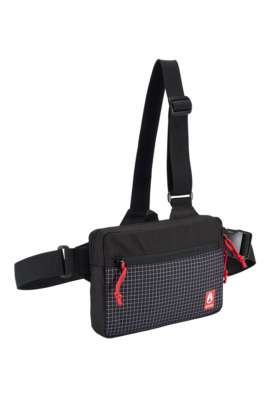 Bandit Bag - Black / Red View 3