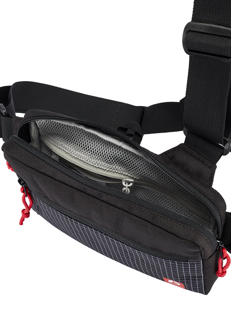 Bandit Bag - Black / Red View 4