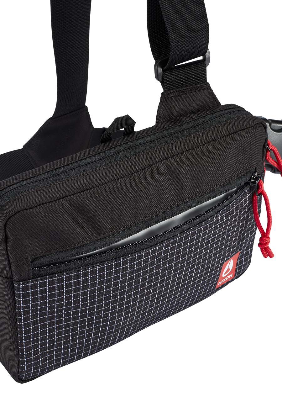 Bandit Bag - Black / Red View 5