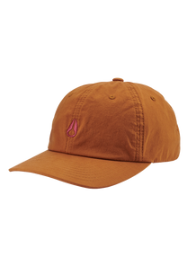 Agent Strapback Hat - Brown / Orchid View 1