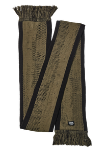 Drifter Scarf - Olive Dot Camo View 1