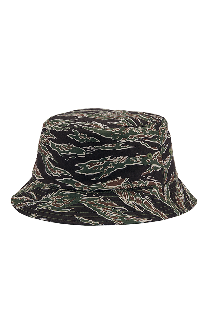 Billabong Corals Wide Brim Bucket Hat - Black Multi