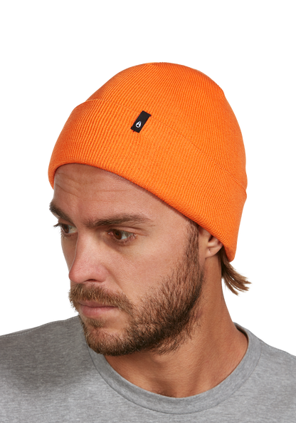 District Beanie - Light Orange View 3