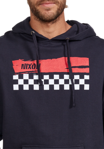 Circuit Hoodie - Navy / Red View 6