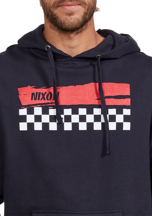 Circuit Hoodie - Navy / Red