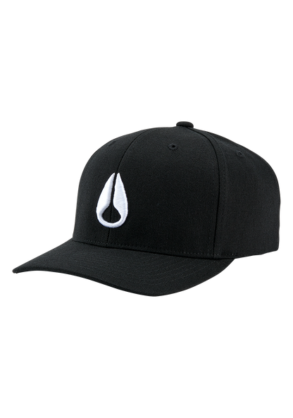 Deep Down Snapback - Black / White View 1