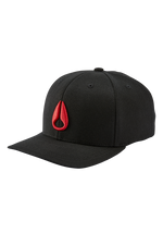 Deep Down Snapback - Black / Red