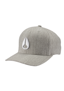 Deep Down Snapback - Heather Gray / White View 1