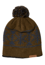 Meister Wool Pom Beanie - Olive / Multi