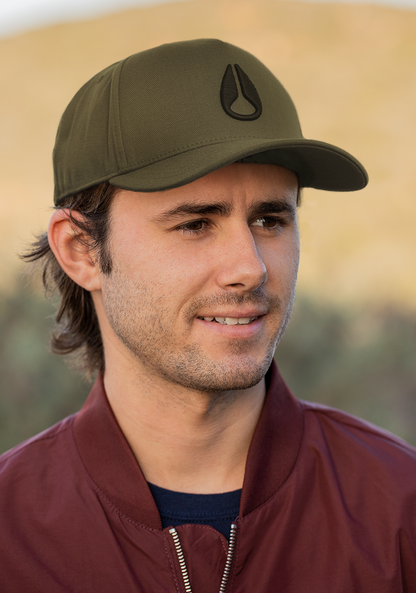 Deep Down Athletic Snapback - Olive / Black View 8