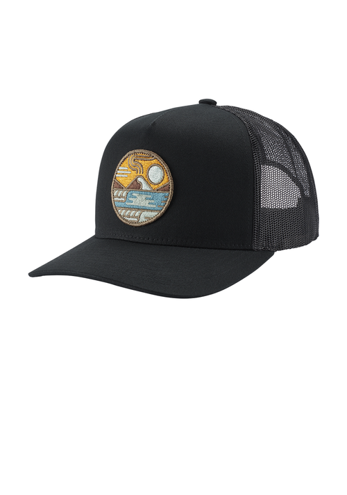 Keep It Clean Trucker - Black / Black