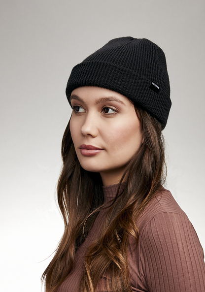 Kingman Wool Beanie - Black View 5