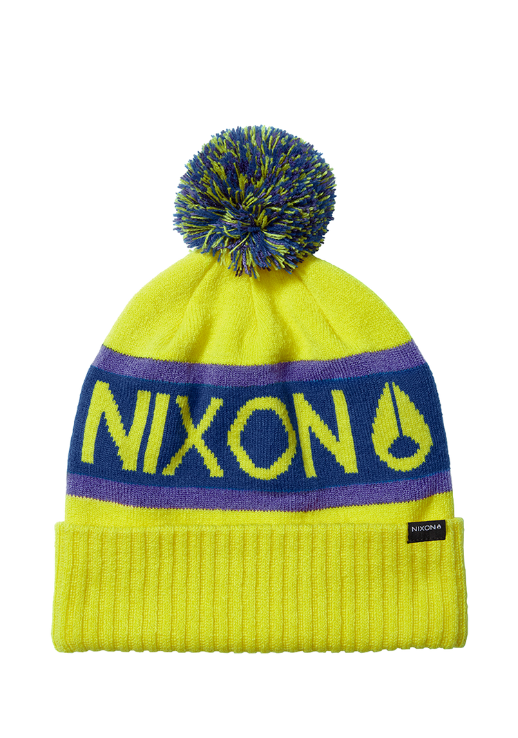 
Teamster Beanie II - Citron / Purple View 1