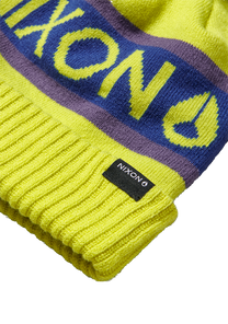 Teamster Beanie II - Citron / Purple View 2
