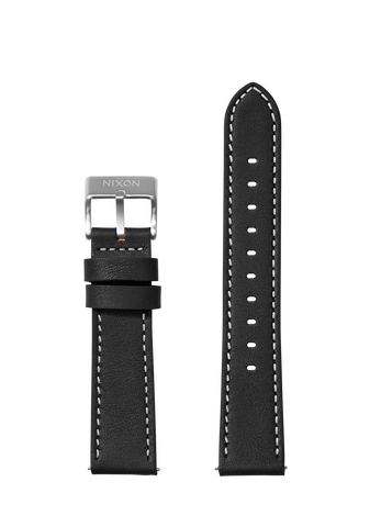 20mm Stitched Leather Band