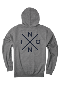 Spot Full Zip Hoodie - Dark Heather Gray View 2