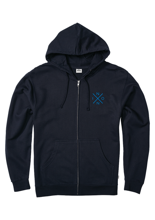 Spot Full Zip Hoodie - Navy