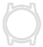 
Nixon Grey outline icon of a watch case. Watch - Case - Grey outline icon of a watch case. - View 1